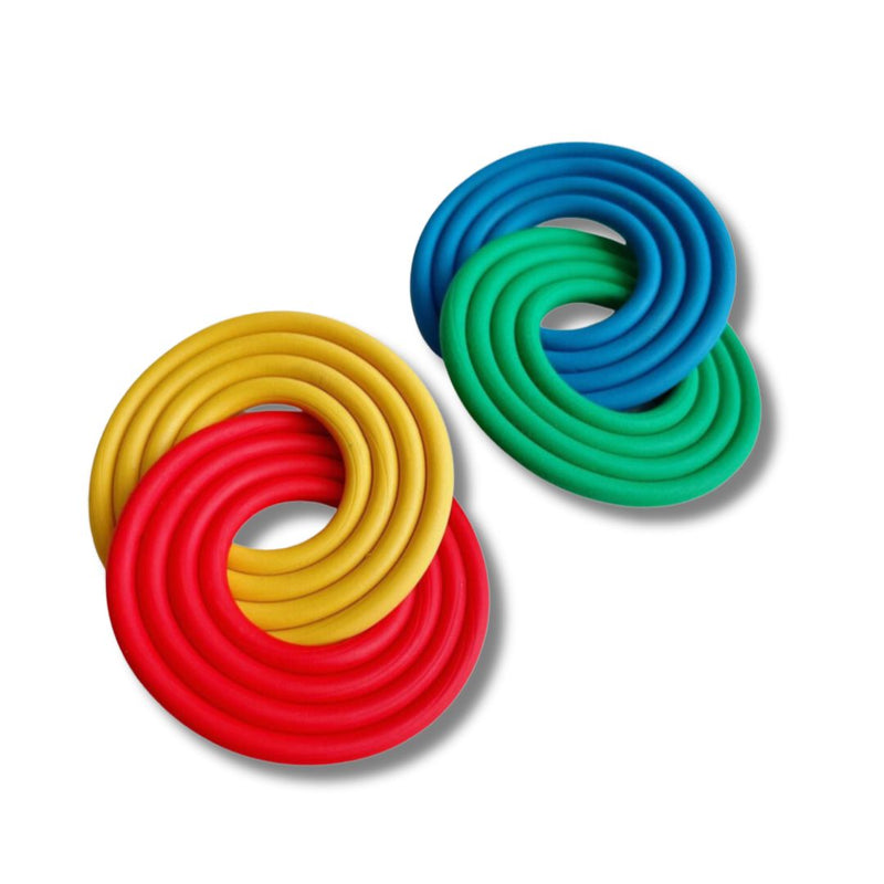 Colorblock’T Polymer Earrings