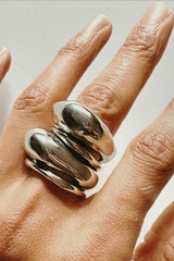 Jupiter In Scorpio  |Silver| Ring Set