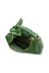 Lilie Green Recycled Vegan Shoulder Bag