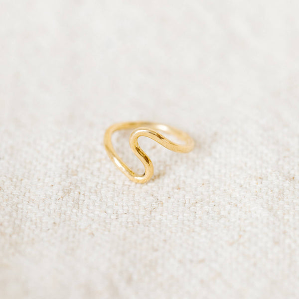 Wavy Stack Ring