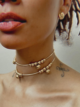 Moon Cycled Double Choker