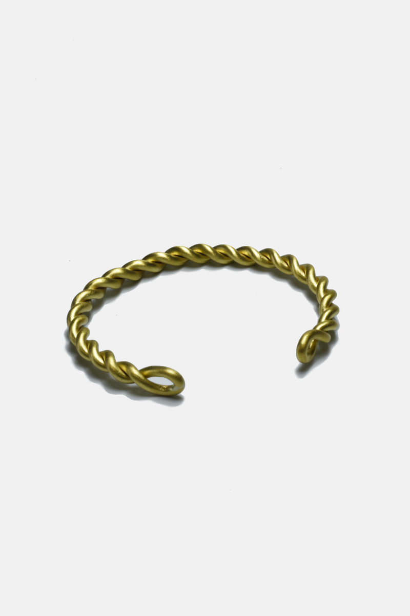 Men's Twisted Brass Cuff