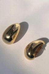 Donyale Luna Gold Polished Stud